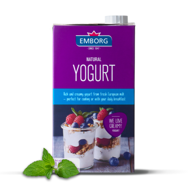 Emborg Natural Yoghurt 1L