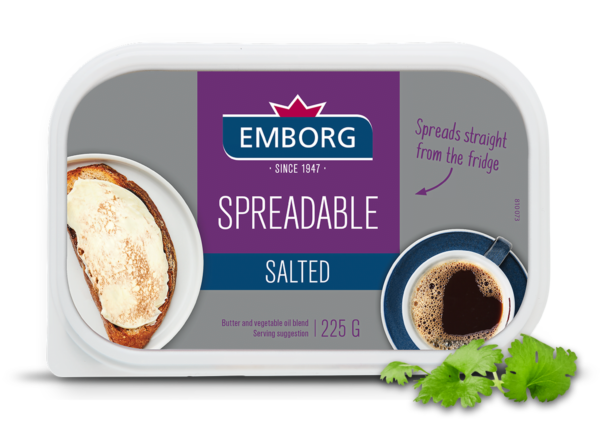 Emborg Salted Spreadable Butter 225G