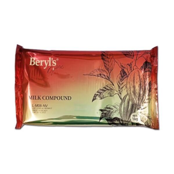 Beryl's Milk Chocolate Compound Bar 1KG